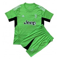 Koszulka piłkarska Juventus Bramkarska Strój wyjazdowy dla dzieci 2023-24 tanio Krótki Rękaw (+ Krótkie spodenki)